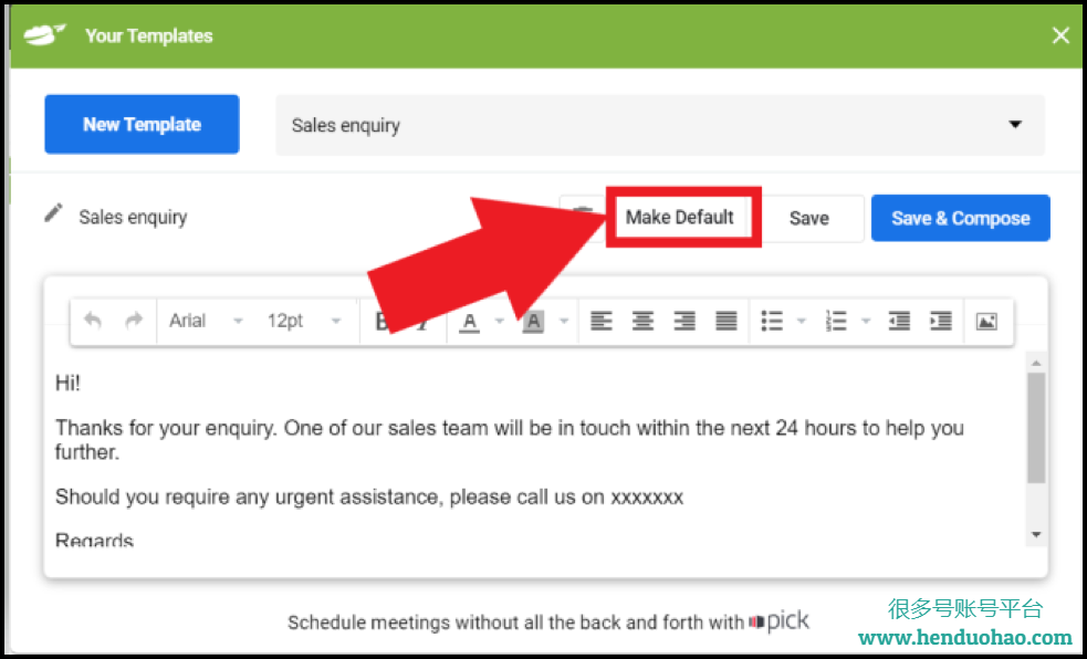 如何设置Gmail自动回复