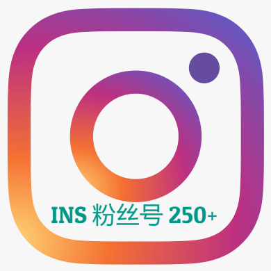 Instagram粉丝号（250+）