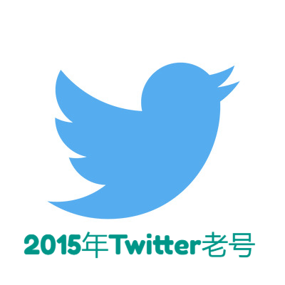 2015年Twitter老号